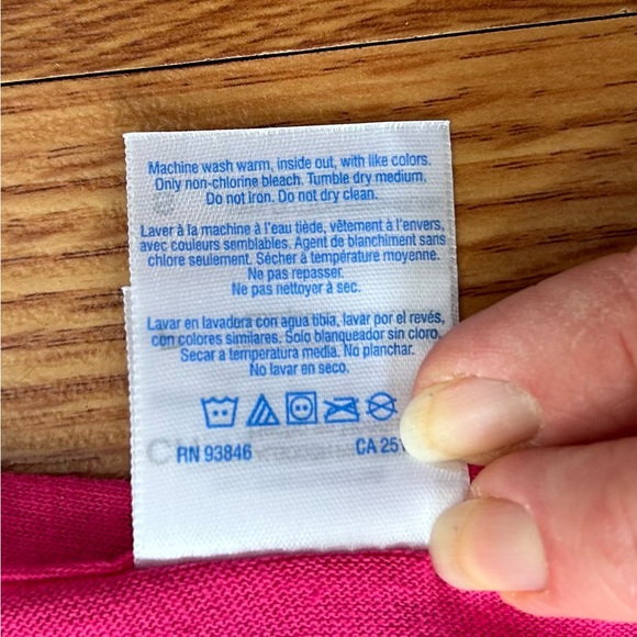 Hot Pink Handmade Beaded Fringe Top size Small - Picture 11 of 11